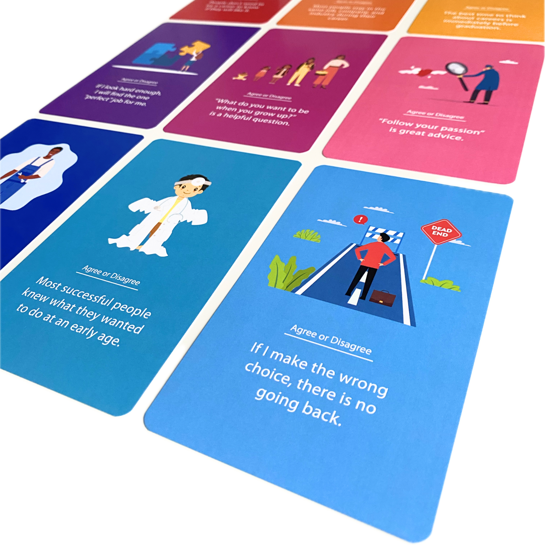 Career Myth Cards - Classroom-Sized Set