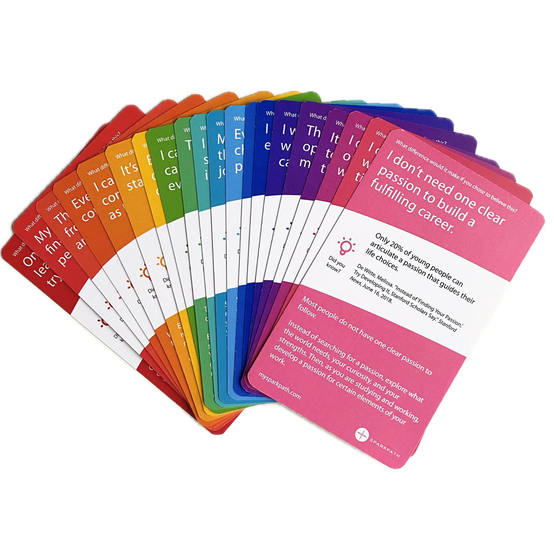 Career Myth Cards - Classroom-Sized Set