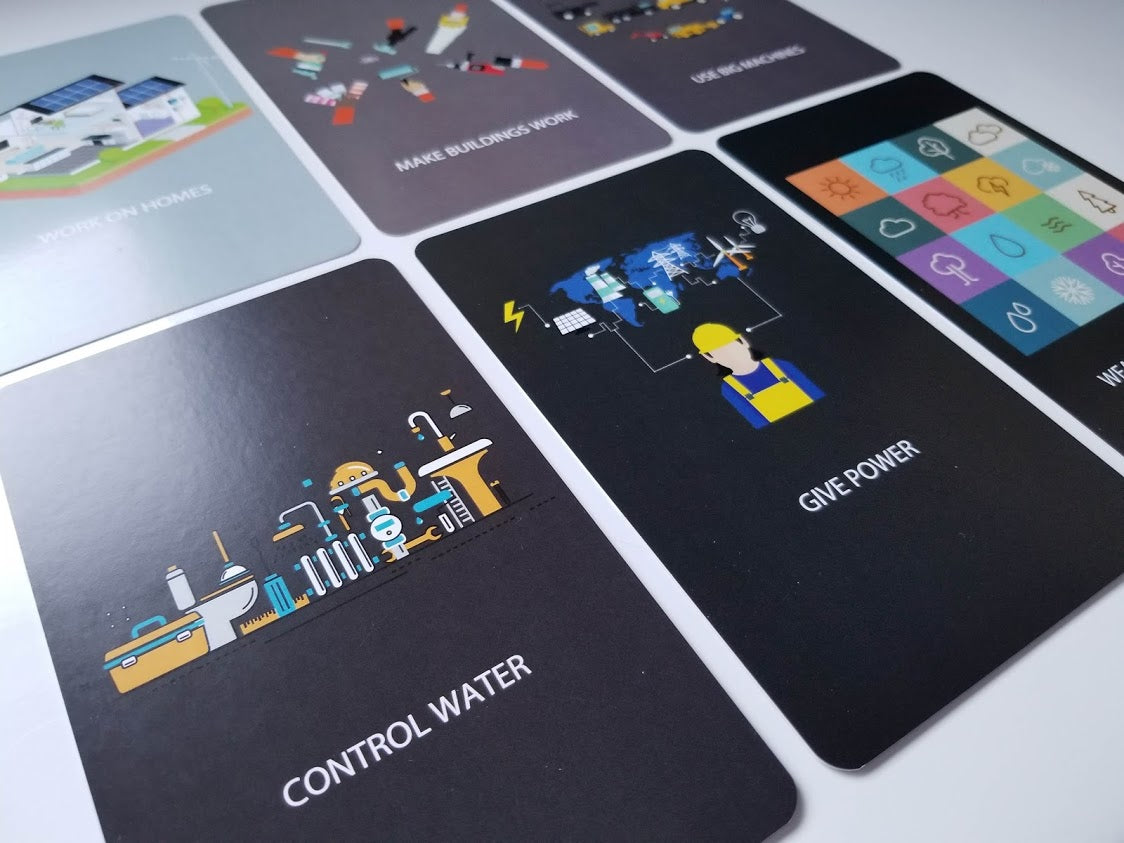 Skilled Trades Cards - Classroom Sized Set